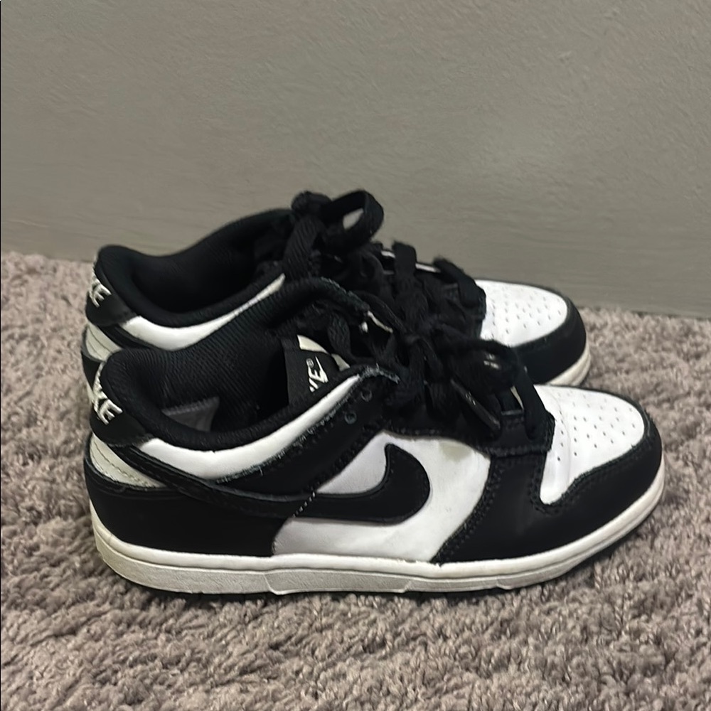 Nike Kids Black and White Sneakers